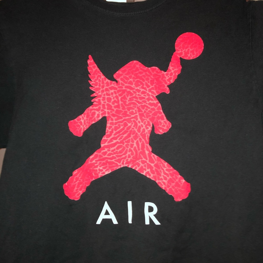 Vintage air Jordan elephant print shirt